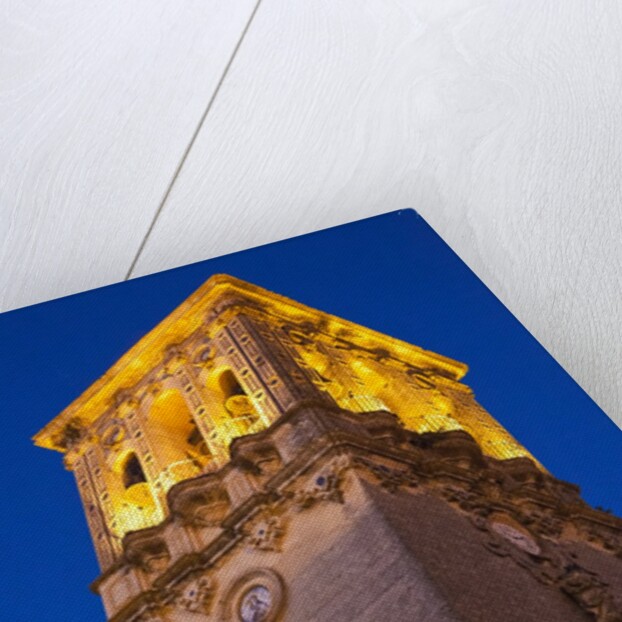 Bell tower of the Santa Maria De La Asuncion Church in Arcos de la Frontera, Spain by Anonymous