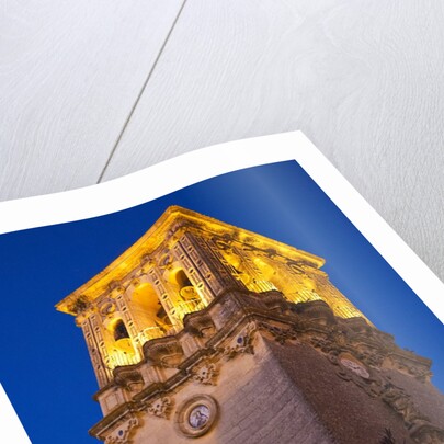 Bell tower of the Santa Maria De La Asuncion Church in Arcos de la Frontera, Spain by Anonymous