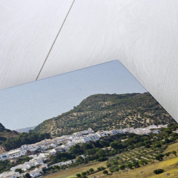 The whitewashed village of Zahara de la Sierra, Spain by Anonymous