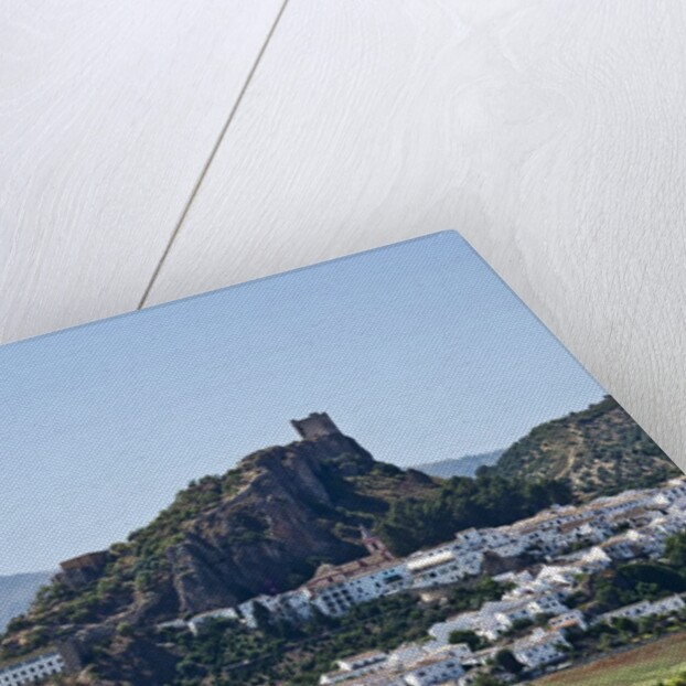 The whitewashed village of Zahara de la Sierra, Spain by Anonymous
