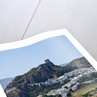 The whitewashed village of Zahara de la Sierra, Spain by Anonymous