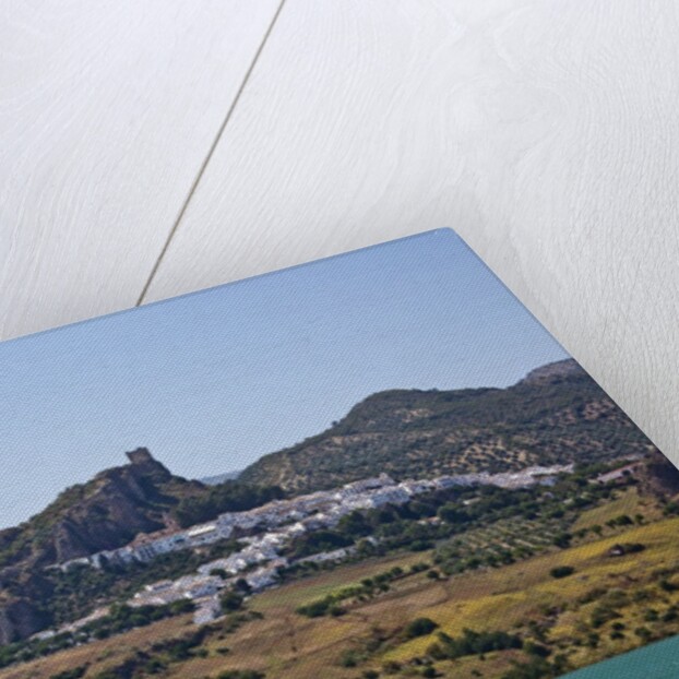 The whitewashed village of Zahara de la Sierra, Spain by Anonymous