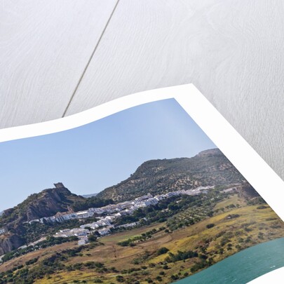 The whitewashed village of Zahara de la Sierra, Spain by Anonymous