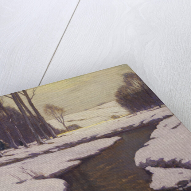Melting Snow by Charles Warren Eaton
