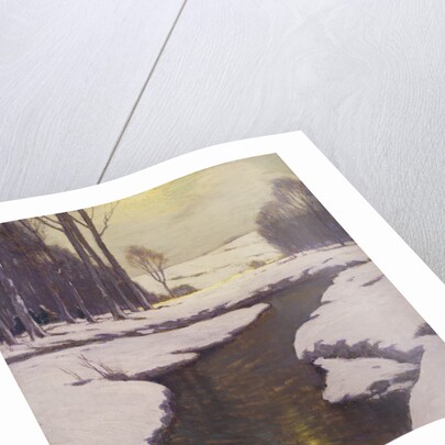 Melting Snow by Charles Warren Eaton