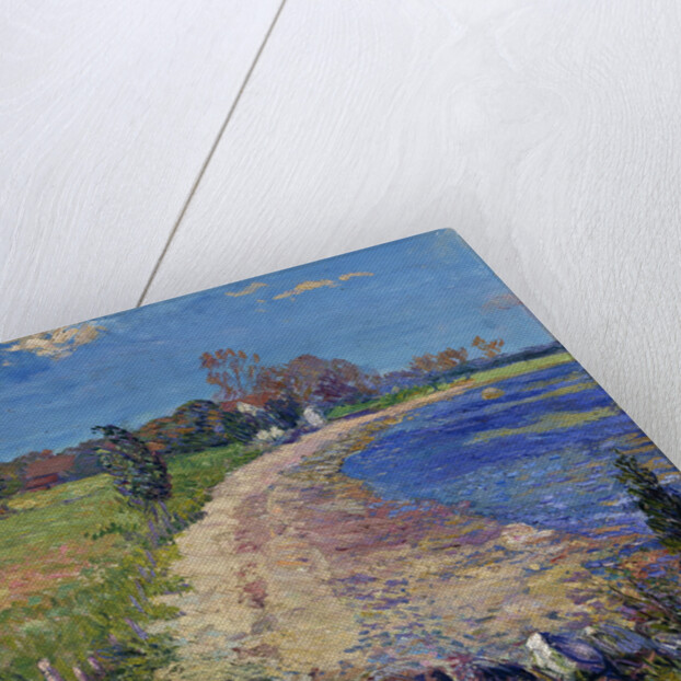 Curving Beach, New England by William James Glackens