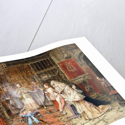 Celebrating Santa Maria della Rosa by Jose Benlliure y Gil