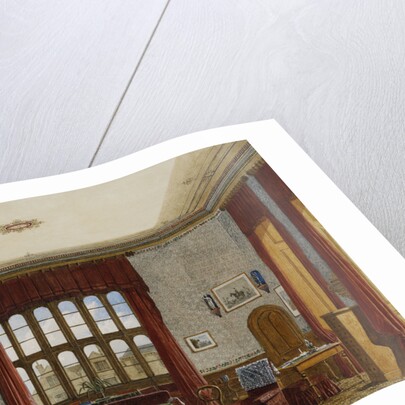 An Interior of a Room, Christ Church, Oxford by George Pyne