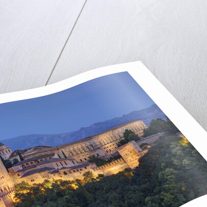 View of Alhambra Palace in the evening by Anonymous