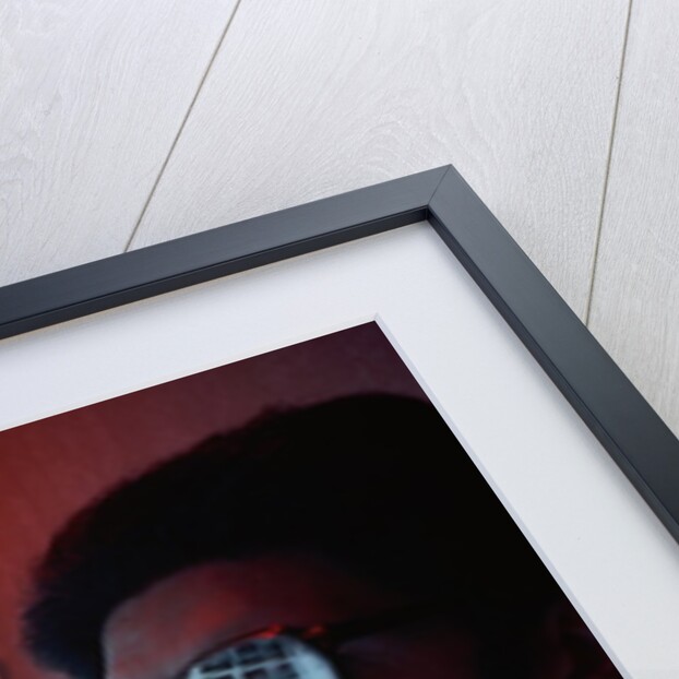 1980s doctor examining CAT scan by Anonymous