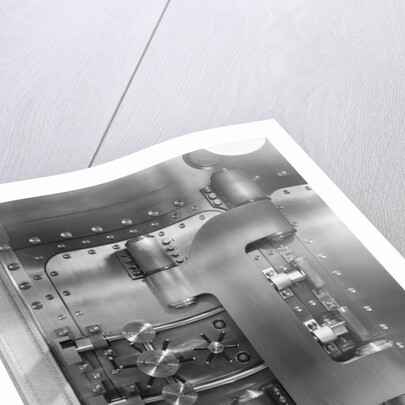 1930s bank vault by Anonymous