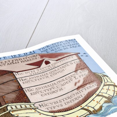 Noah's Ark in 'De Linguis gentium, libellum' by Anonymous