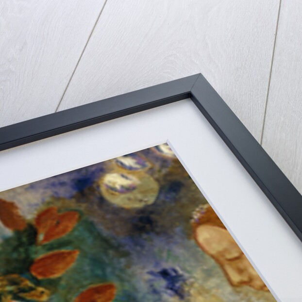 Two Young Girls with Flowers by Odilon Redon