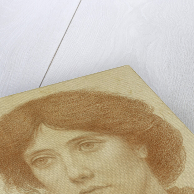 Portrait of Mrs Wheeler, Bust Length by Henry Holiday