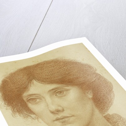 Portrait of Mrs Wheeler, Bust Length by Henry Holiday