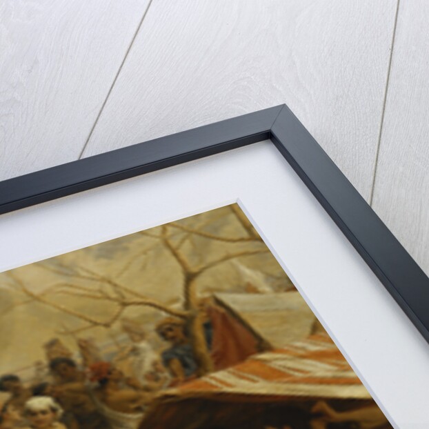 Refugees from Pompeii, AD 79 by Frank William Warwick Topham