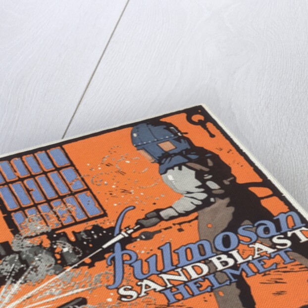 Pulmosan Sandblast Helmet Ad by Anonymous