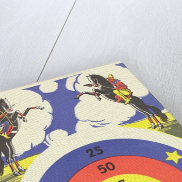 Cowboy and Indian Target Practice by Anonymous