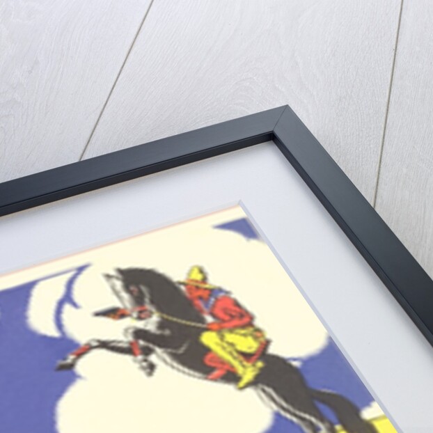 Cowboy and Indian Target Practice by Anonymous