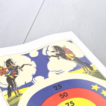 Cowboy and Indian Target Practice by Anonymous