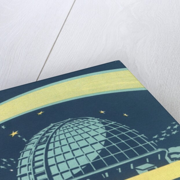 Observatory and Comet by Anonymous