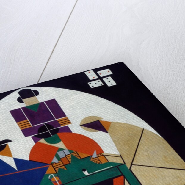 Card Players by Theo van Doesburg