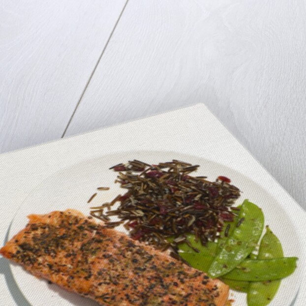 Lemon-pepper salmon by Anonymous
