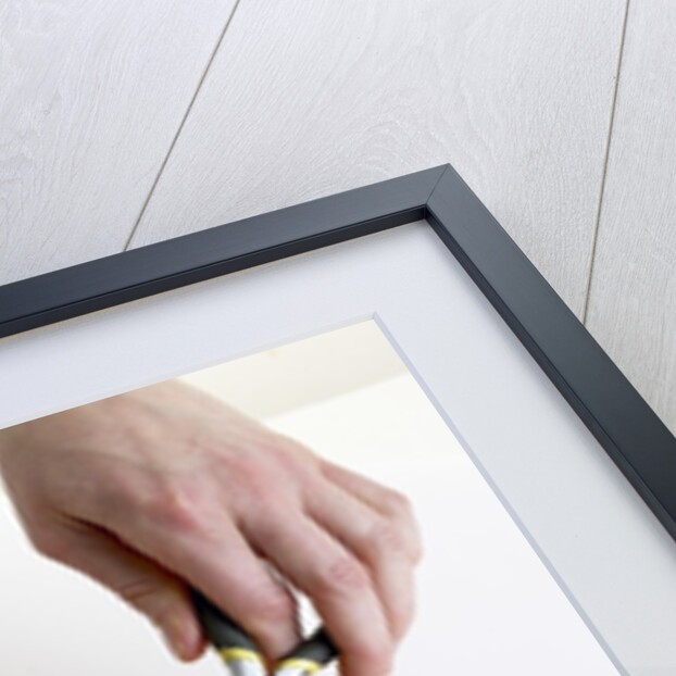 Deboning a salmon fillet by Anonymous