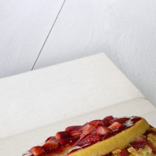 Strawberry shortcake with cornbread by Anonymous