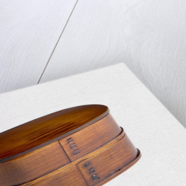 Oval bento box by Anonymous