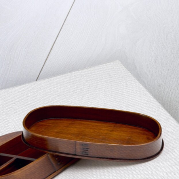 Unstacked bento box by Anonymous