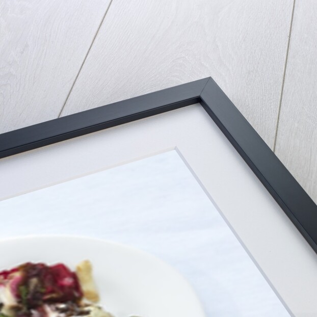 Grilled radicchio and romaine salad by Anonymous