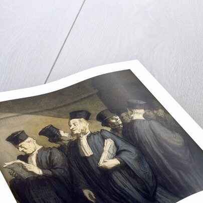 Avant l'Audience by Honore Daumier