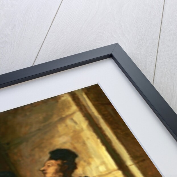 Three Lawyers by Honore Daumier