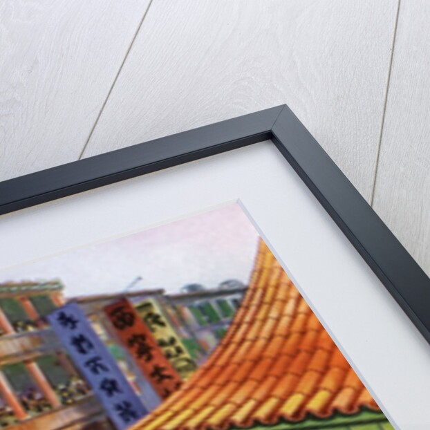 The Feast of Lanterns Celebration in Chinatown, Pacific Grove, California. by Anonymous
