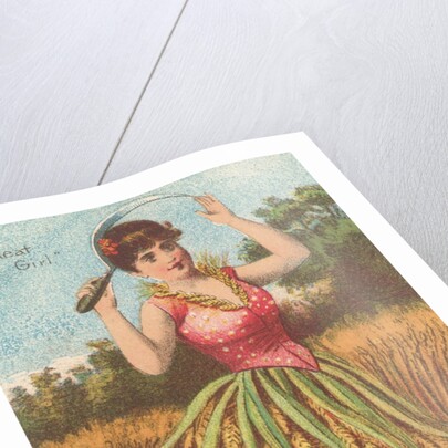 A S'wheat Girl by Anonymous