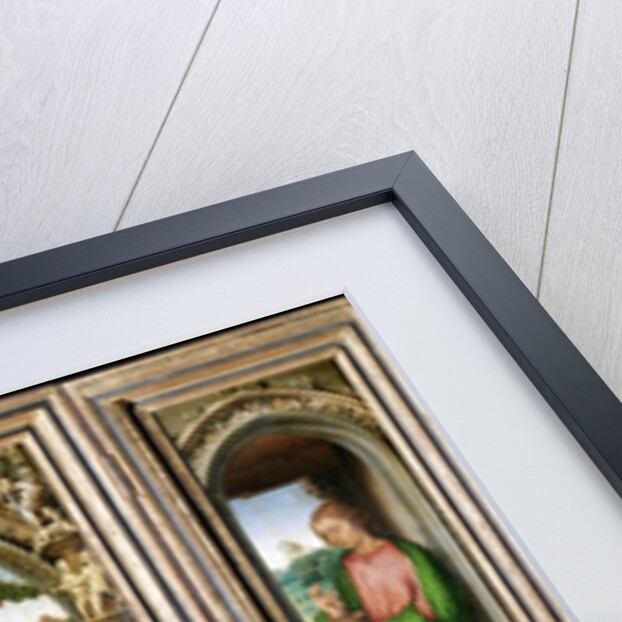 Small Triptych of St. John the Baptist by Hans Memling