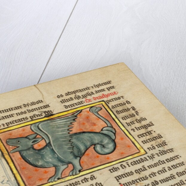 A Winged Dragon by Anonymous