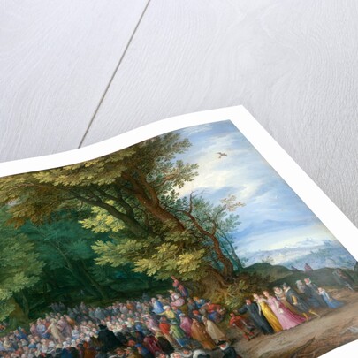 The Sermon on the Mount by Jan Brueghel the Elder
