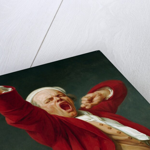 Self-Portrait, Yawning by Joseph Ducreux