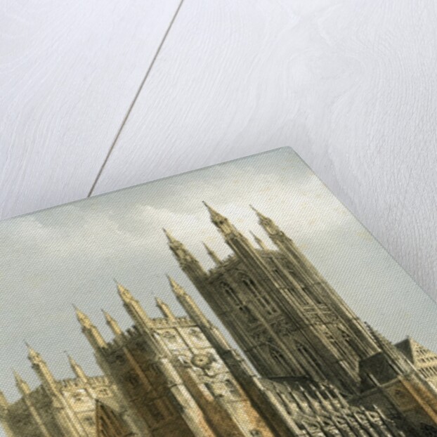 Canterbury Cathedral, Kent, c1870. Artist: WL Walton by Anonymous