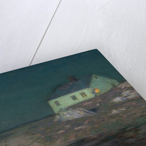 The Harbor Light, New York by Birge Harrison