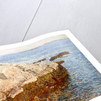 Cliff Rock â€“ Appledore (Isles of Shoals, Maine) by Childe Hassam