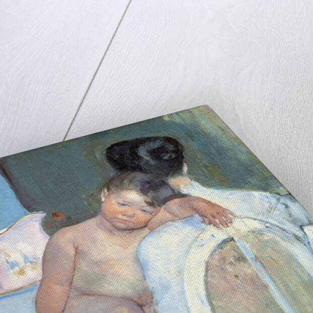 Woman Sitting with a Child in Her Arms by Mary Cassatt