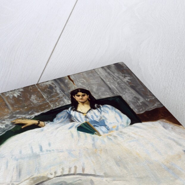 Woman with a Fan by Ã‰douard Manet by Anonymous