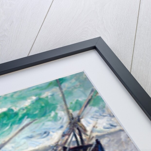 Three Fishing Boats by Claude Monet