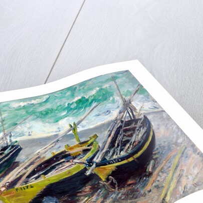 Three Fishing Boats by Claude Monet