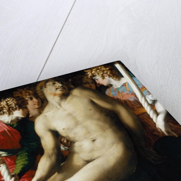 The Dead Christ with Angels by Rosso Fiorentino