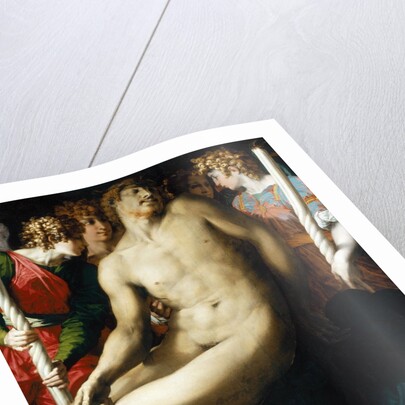 The Dead Christ with Angels by Rosso Fiorentino
