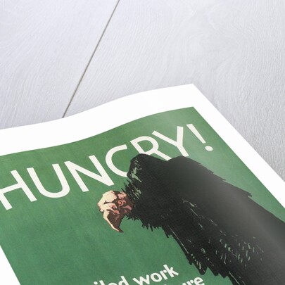 Hungry Vulture Poster by Anonymous